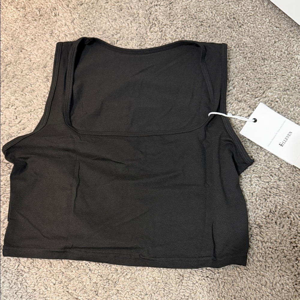 Women’s Black Skirt Set - Two-Piece Crop Top & Maxi Skirt - Picture 3 of 4